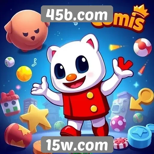 Tipos de jogos disponíveis no 45b.com para usuários